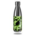 Skin Decal Wrap for RTIC Water Bottle 17oz Electrify Green (BOTTLE NOT INCLUDED)
