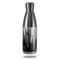 Skin Decal Wrap for RTIC Water Bottle 17oz Lightning Black (BOTTLE NOT INCLUDED)