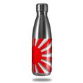 Skin Decal Wrap for RTIC Water Bottle 17oz Rising Sun Japanese Flag Red (BOTTLE NOT INCLUDED)