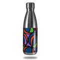 Skin Decal Wrap for RTIC Water Bottle 17oz Crazy Dots 02 (BOTTLE NOT INCLUDED)