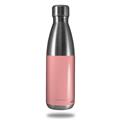 Skin Decal Wrap for RTIC Water Bottle 17oz Solids Collection Pink (BOTTLE NOT INCLUDED)