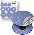 Decal Style Vinyl Skin Wrap 3 Pack for PopSockets Snowflakes (POPSOCKET NOT INCLUDED)