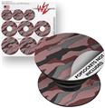 Decal Style Vinyl Skin Wrap 3 Pack for PopSockets Camouflage Pink (POPSOCKET NOT INCLUDED)