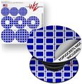 Decal Style Vinyl Skin Wrap 3 Pack for PopSockets Squared Royal Blue (POPSOCKET NOT INCLUDED)