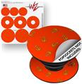 Decal Style Vinyl Skin Wrap 3 Pack for PopSockets Anchors Away Red (POPSOCKET NOT INCLUDED)