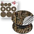 Decal Style Vinyl Skin Wrap 3 Pack for PopSockets WraptorCamo Grassy Marsh Camo (POPSOCKET NOT INCLUDED)