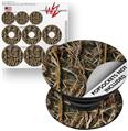 Decal Style Vinyl Skin Wrap 3 Pack for PopSockets WraptorCamo Grassy Marsh Camo (POPSOCKET NOT INCLUDED)