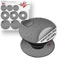 Decal Style Vinyl Skin Wrap 3 Pack for PopSockets Raining Gray (POPSOCKET NOT INCLUDED)