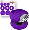 Decal Style Vinyl Skin Wrap 3 Pack for PopSockets Raining Purple (POPSOCKET NOT INCLUDED)