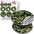 Decal Style Vinyl Skin Wrap 3 Pack for PopSockets WraptorCamo Old School Camouflage Camo Army (POPSOCKET NOT INCLUDED)