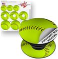 Decal Style Vinyl Skin Wrap 3 Pack for PopSockets Softball (POPSOCKET NOT INCLUDED)