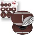 Decal Style Vinyl Skin Wrap 3 Pack for PopSockets Football (POPSOCKET NOT INCLUDED)