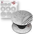Decal Style Vinyl Skin Wrap 3 Pack for PopSockets Marble Granite 10 Speckled Black White (POPSOCKET NOT INCLUDED)