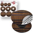 Decal Style Vinyl Skin Wrap 3 Pack for PopSockets Wooden Barrel (POPSOCKET NOT INCLUDED)