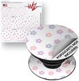 Decal Style Vinyl Skin Wrap 3 Pack for PopSockets Pastel Flowers (POPSOCKET NOT INCLUDED)