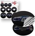 Decal Style Vinyl Skin Wrap 3 Pack for PopSockets 2010 Camaro RS Blue Dark (POPSOCKET NOT INCLUDED)
