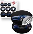 Decal Style Vinyl Skin Wrap 3 Pack for PopSockets 2010 Camaro RS Blue (POPSOCKET NOT INCLUDED)