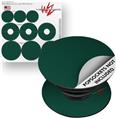 Decal Style Vinyl Skin Wrap 3 Pack for PopSockets Solids Collection Hunter Green (POPSOCKET NOT INCLUDED)