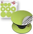 Decal Style Vinyl Skin Wrap 3 Pack for PopSockets Solids Collection Sage Green (POPSOCKET NOT INCLUDED)