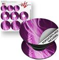 Decal Style Vinyl Skin Wrap 3 Pack for PopSockets Mystic Vortex Hot Pink (POPSOCKET NOT INCLUDED)