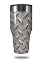 Skin Decal Wrap for Walmart Ozark Trail Tumblers 40oz Diamond Plate Metal 02 (TUMBLER NOT INCLUDED)