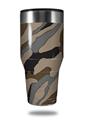 Skin Decal Wrap for Walmart Ozark Trail Tumblers 40oz Camouflage Brown (TUMBLER NOT INCLUDED)