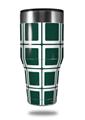 Skin Decal Wrap for Walmart Ozark Trail Tumblers 40oz Squared Hunter Green (TUMBLER NOT INCLUDED)