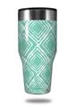 Skin Decal Wrap for Walmart Ozark Trail Tumblers 40oz Wavey Seafoam Green (TUMBLER NOT INCLUDED)