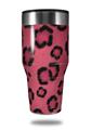 Skin Decal Wrap for Walmart Ozark Trail Tumblers 40oz Leopard Skin Pink (TUMBLER NOT INCLUDED)