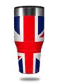 Skin Decal Wrap for Walmart Ozark Trail Tumblers 40oz Union Jack 02 (TUMBLER NOT INCLUDED)