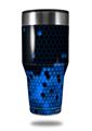 Skin Decal Wrap for Walmart Ozark Trail Tumblers 40oz HEX Blue (TUMBLER NOT INCLUDED)