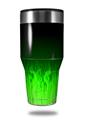 Skin Decal Wrap for Walmart Ozark Trail Tumblers 40oz Fire Green (TUMBLER NOT INCLUDED)