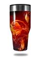 Skin Decal Wrap for Walmart Ozark Trail Tumblers 40oz Fire Flower (TUMBLER NOT INCLUDED)