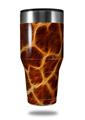 Skin Decal Wrap for Walmart Ozark Trail Tumblers 40oz Fractal Fur Giraffe (TUMBLER NOT INCLUDED)