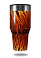 Skin Decal Wrap for Walmart Ozark Trail Tumblers 40oz Fractal Fur Tiger (TUMBLER NOT INCLUDED)