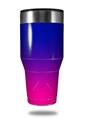 Skin Decal Wrap for Walmart Ozark Trail Tumblers 40oz Smooth Fades Hot Pink Blue (TUMBLER NOT INCLUDED)