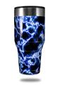 Skin Decal Wrap for Walmart Ozark Trail Tumblers 40oz Electrify Blue (TUMBLER NOT INCLUDED)