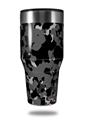 Skin Decal Wrap for Walmart Ozark Trail Tumblers 40oz WraptorCamo Old School Camouflage Camo Black (TUMBLER NOT INCLUDED)