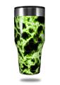 Skin Decal Wrap for Walmart Ozark Trail Tumblers 40oz Electrify Green (TUMBLER NOT INCLUDED)