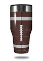 Skin Decal Wrap for Walmart Ozark Trail Tumblers 40oz Football (TUMBLER NOT INCLUDED)