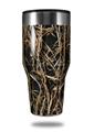 Skin Decal Wrap for Walmart Ozark Trail Tumblers 40oz WraptorCamo Grassy Marsh Camo Dark Gray (TUMBLER NOT INCLUDED)