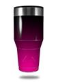 Skin Decal Wrap compatible with Walmart Ozark Trail Tumblers 40oz Smooth Fades Hot Pink Black (TUMBLER NOT INCLUDED)
