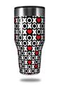 Skin Decal Wrap for Walmart Ozark Trail Tumblers 40oz XO Hearts (TUMBLER NOT INCLUDED)