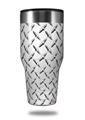 Skin Decal Wrap for Walmart Ozark Trail Tumblers 40oz Diamond Plate Metal (TUMBLER NOT INCLUDED)