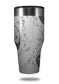 Skin Decal Wrap for Walmart Ozark Trail Tumblers 40oz Feminine Yin Yang Gray (TUMBLER NOT INCLUDED)