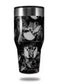 Skin Decal Wrap for Walmart Ozark Trail Tumblers 40oz Skulls Confetti White (TUMBLER NOT INCLUDED)