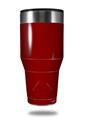 Skin Decal Wrap for Walmart Ozark Trail Tumblers 40oz Solids Collection Red Dark (TUMBLER NOT INCLUDED)