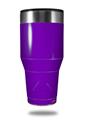 Skin Decal Wrap for Walmart Ozark Trail Tumblers 40oz Solids Collection Purple (TUMBLER NOT INCLUDED)