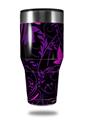 Skin Decal Wrap for Walmart Ozark Trail Tumblers 40oz Twisted Garden Purple and Hot Pink (TUMBLER NOT INCLUDED)
