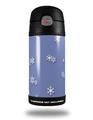 Skin Decal Wrap for Thermos Funtainer 12oz Bottle Snowflakes (BOTTLE NOT INCLUDED)